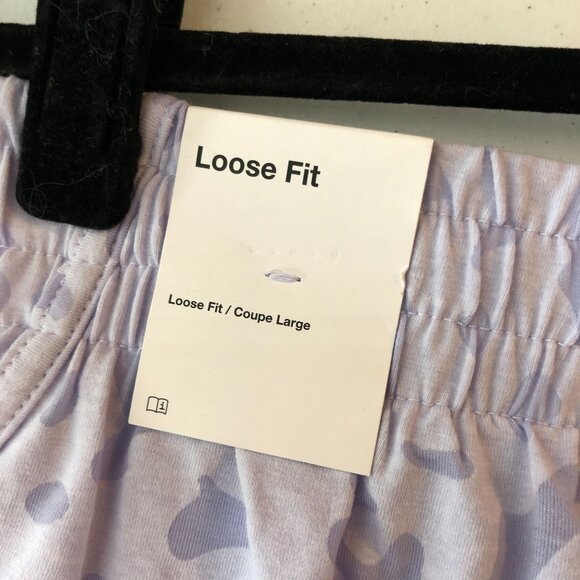 Nike Dri-FIT Breezy Big Kids Girls High-Waisted Training Shorts Lilac Burnout L - Picture 5 of 6